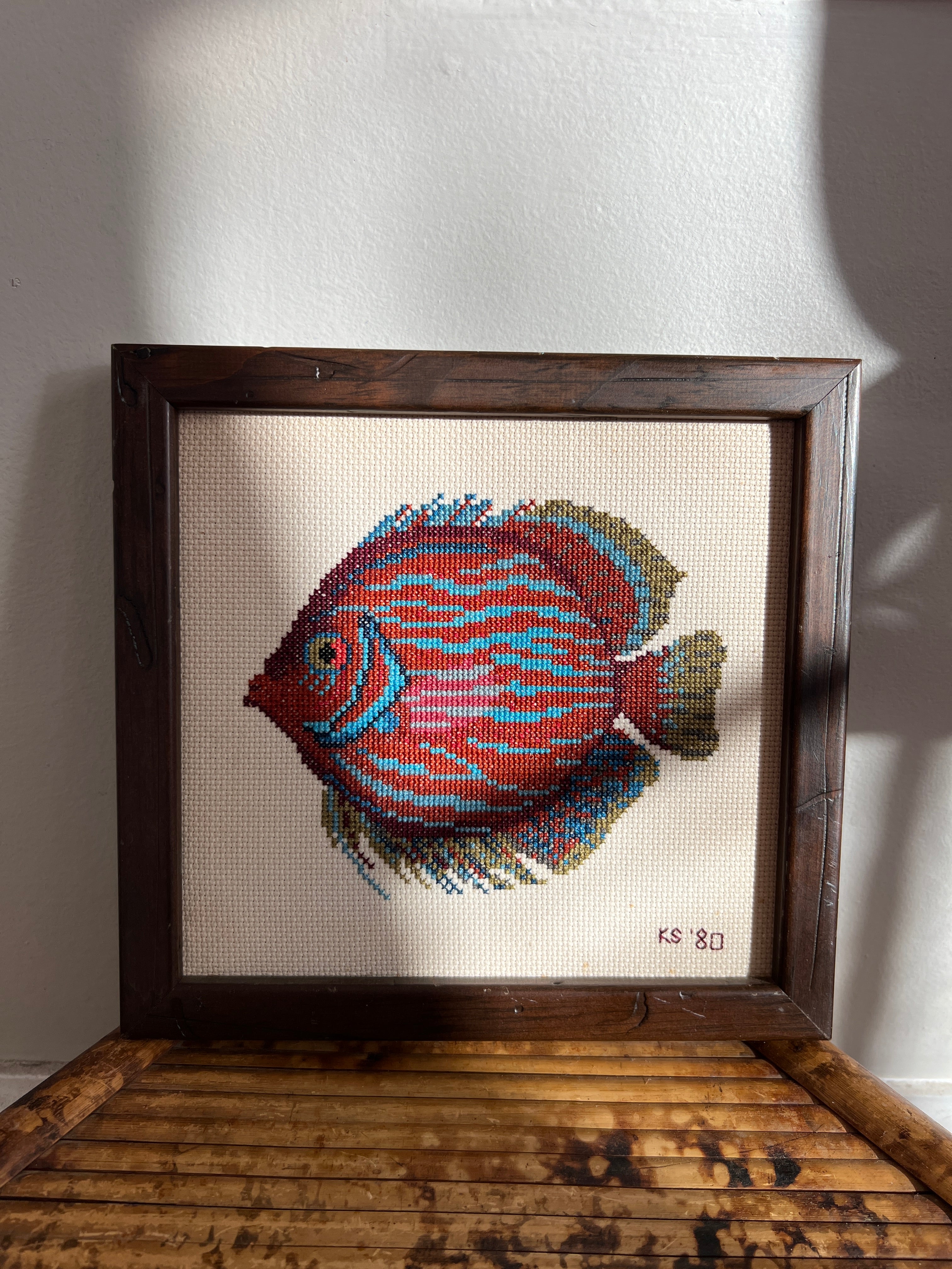 Tropical Fish Needlepoint