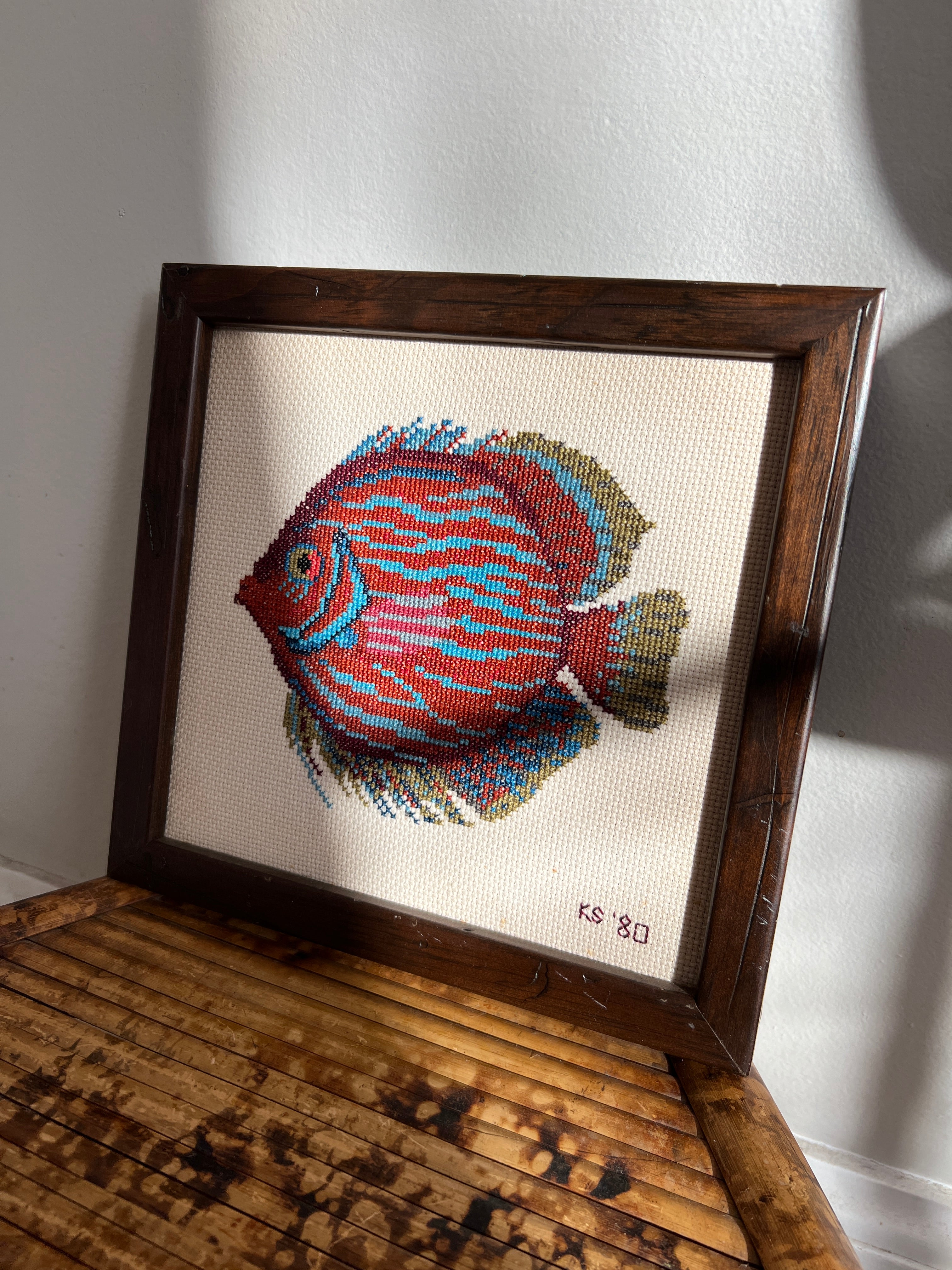 Tropical Fish Needlepoint