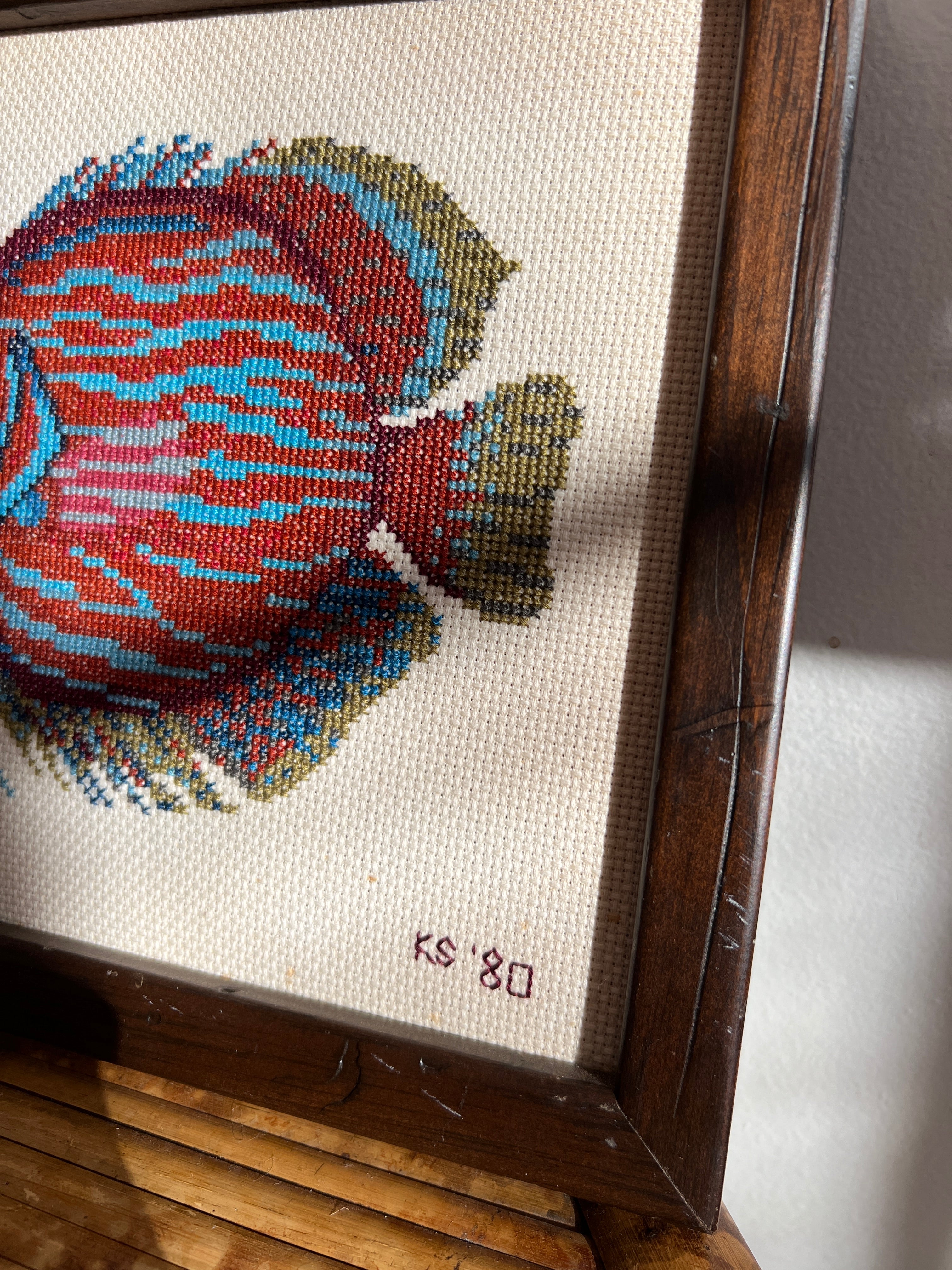 Tropical Fish Needlepoint