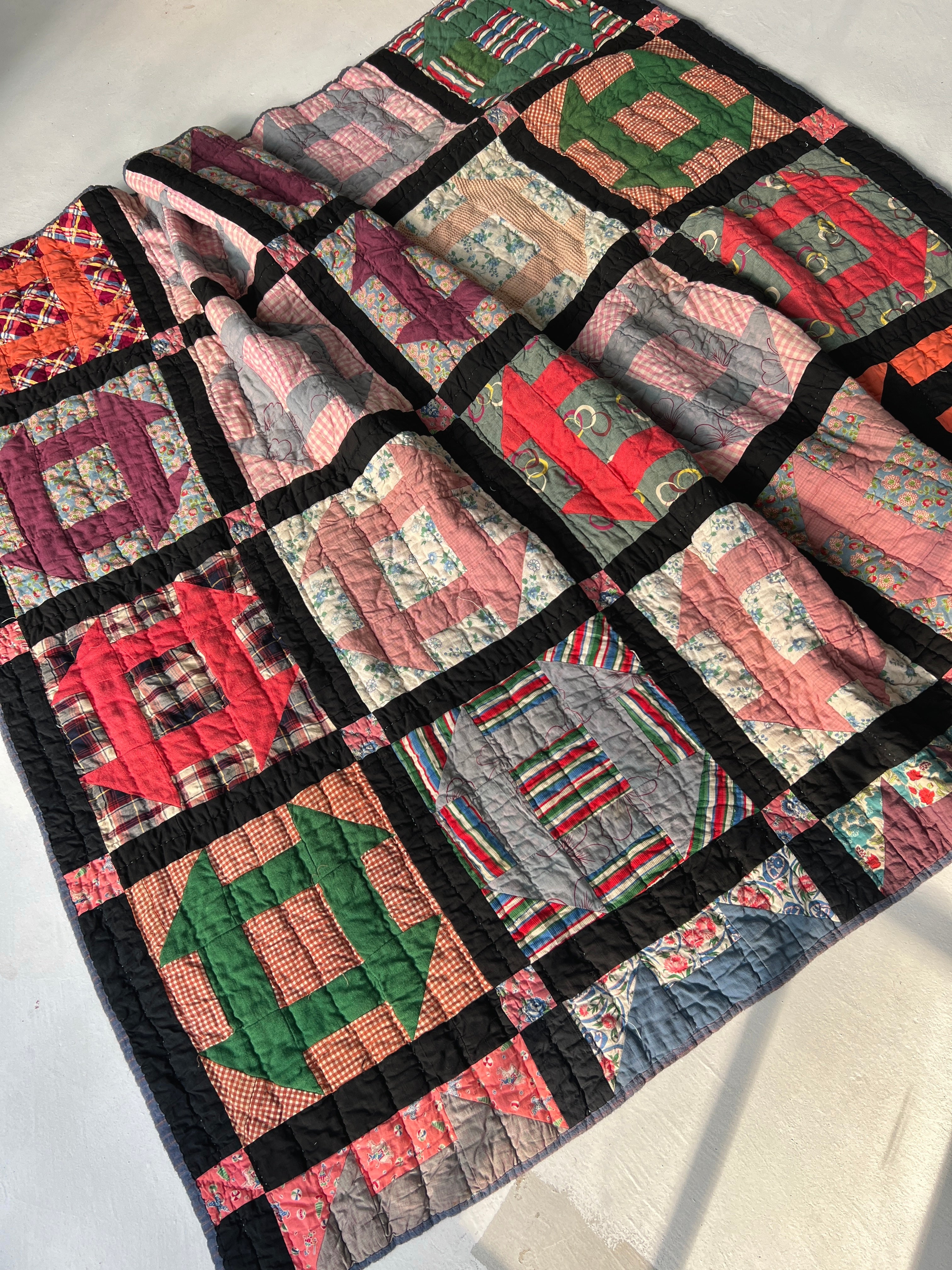 Churn Dash Quilt