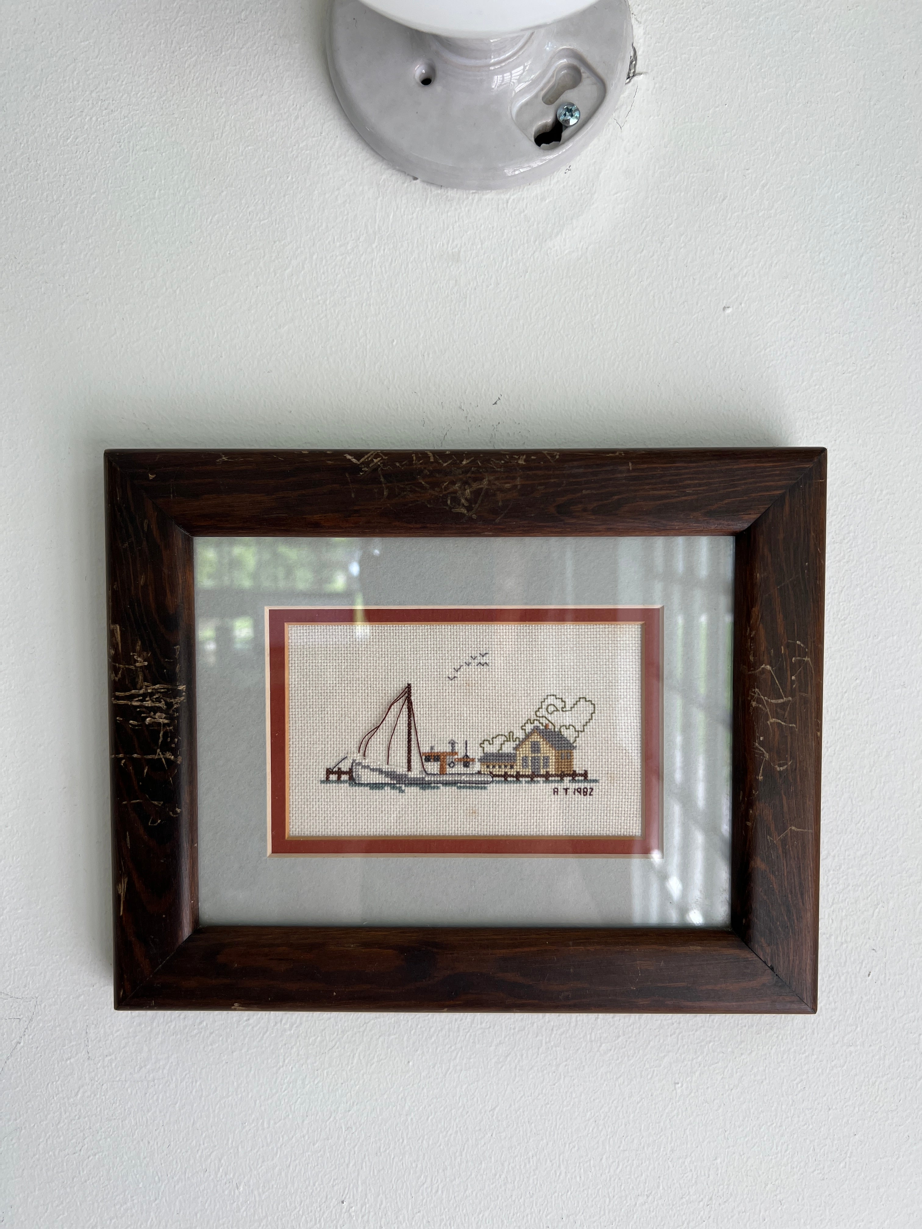 Harbor Cross stitch