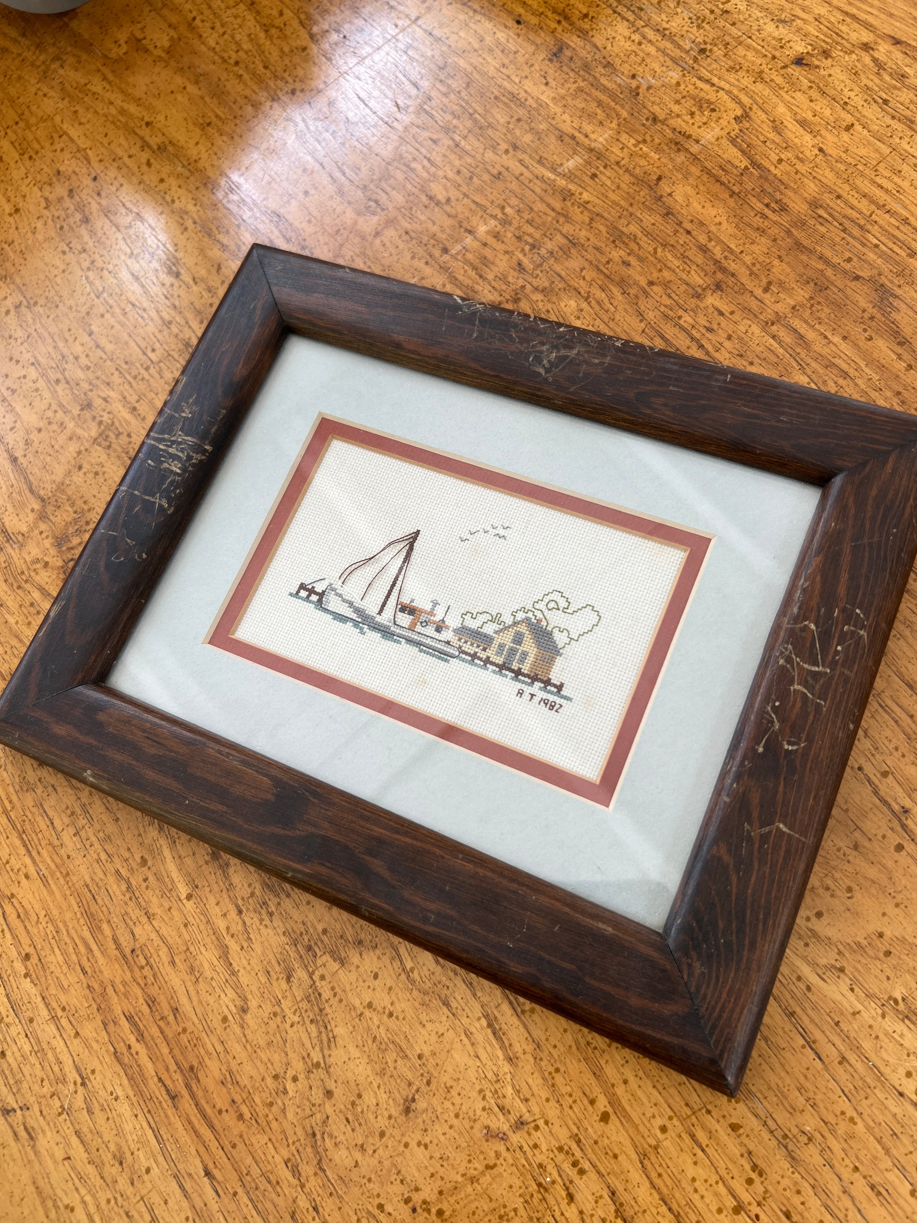 Harbor Cross stitch