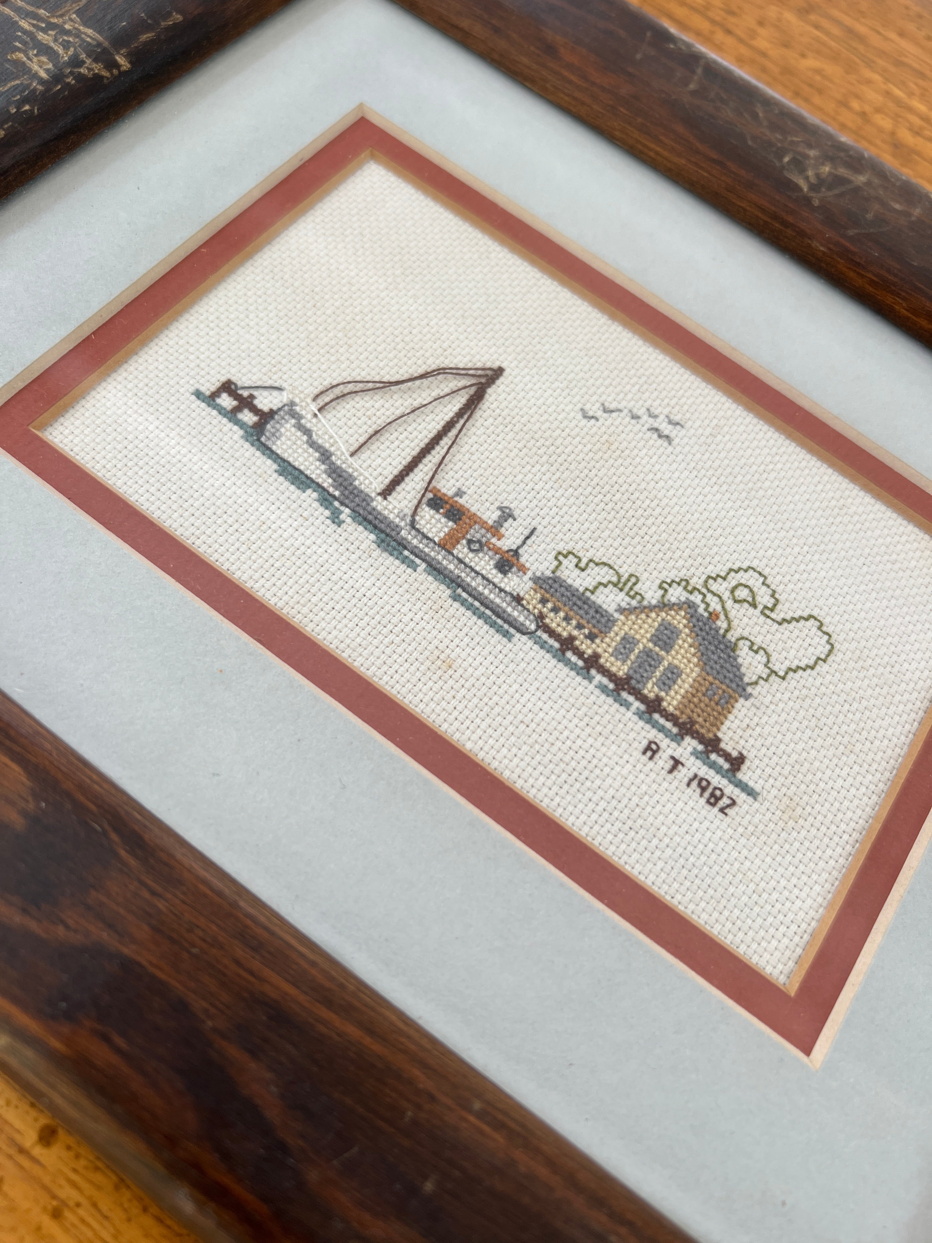 Harbor Cross stitch