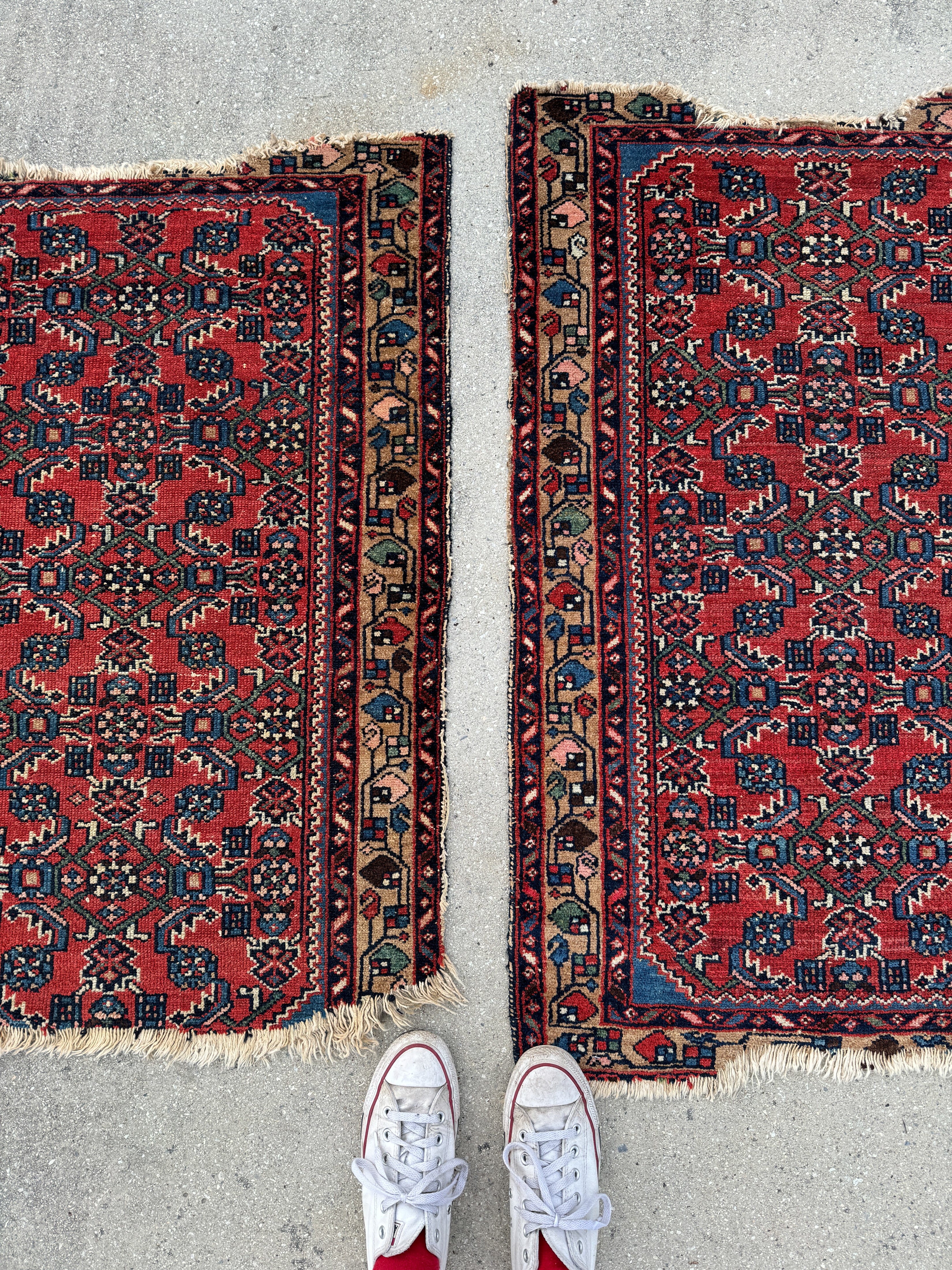 Pair of Scatter Rugs No. 147