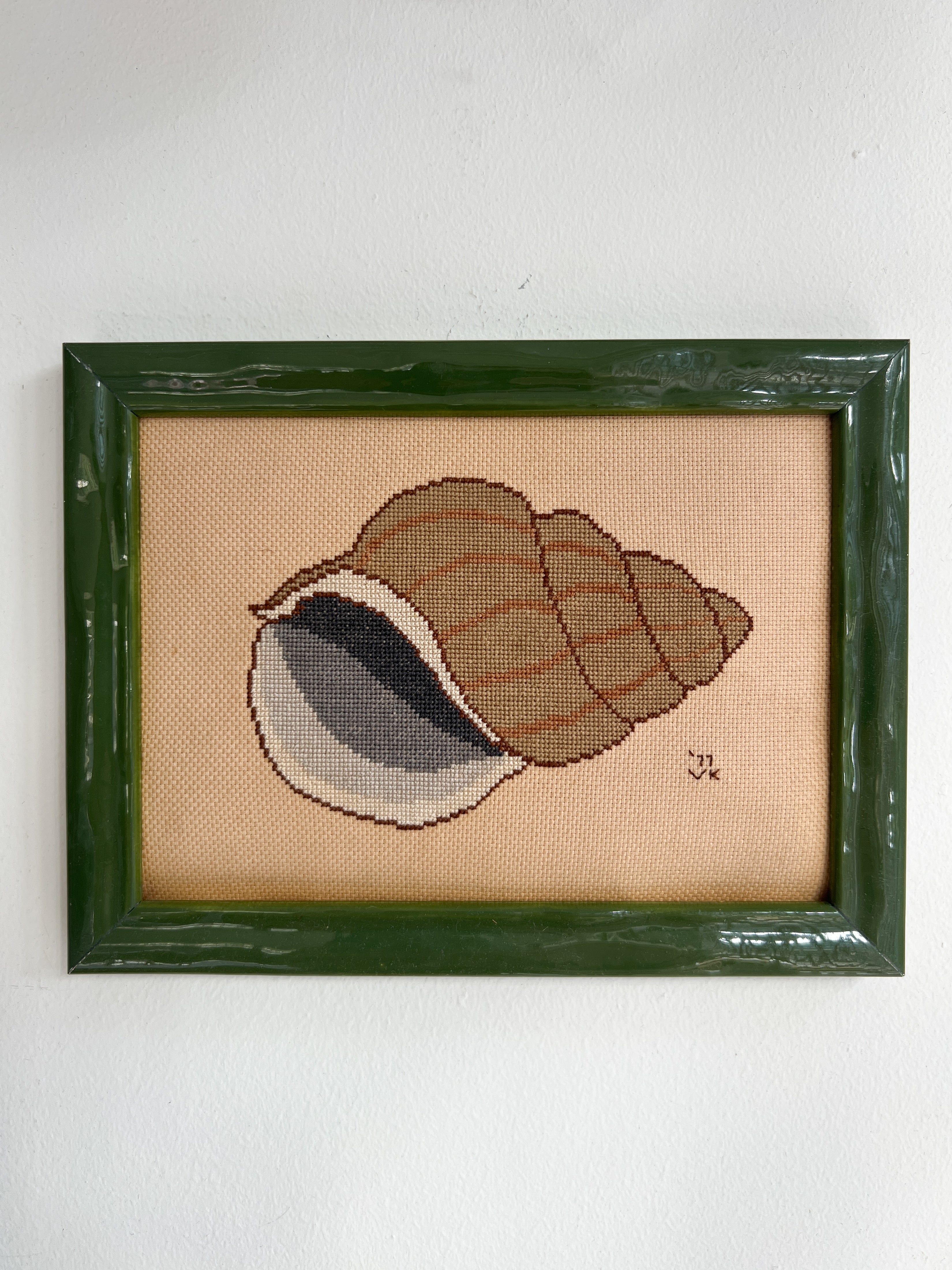 Nautilus Shell Needlepoint